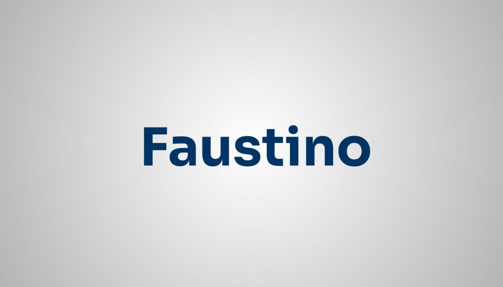 significado do nome Faustino