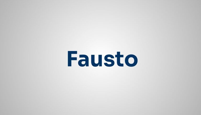significado do nome Fausto