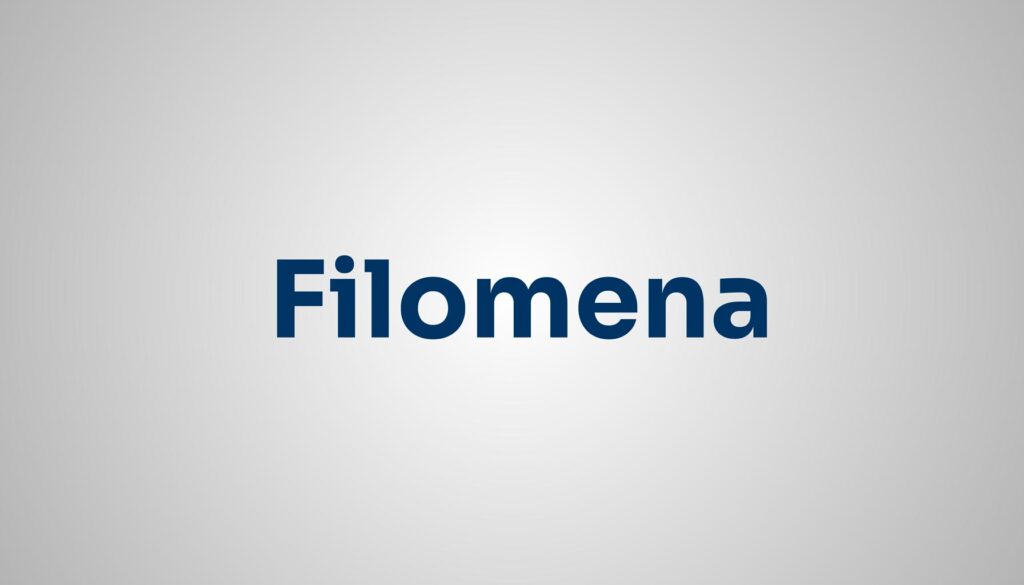 significado do nome Filomena