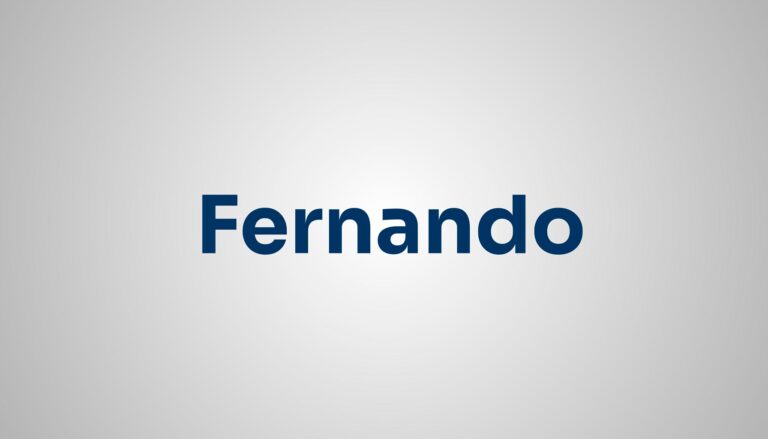 significado do nome Fernando