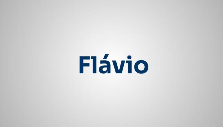 significado do nome Flávio