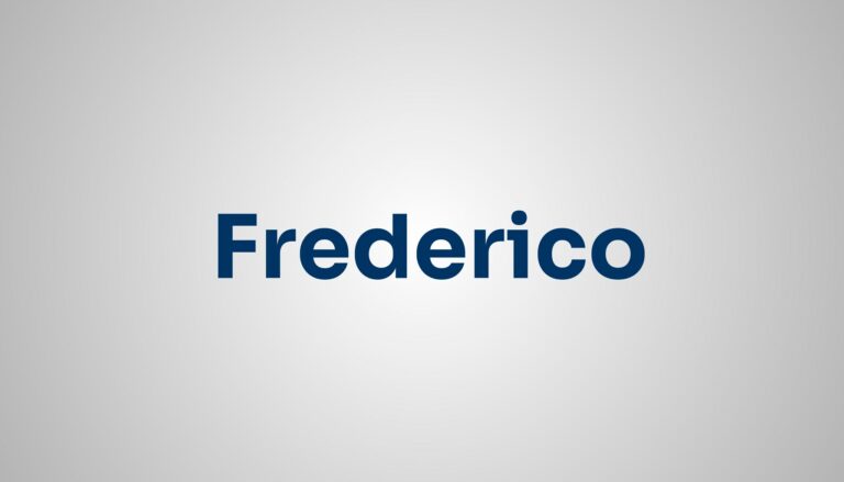 significado do nome Frederico
