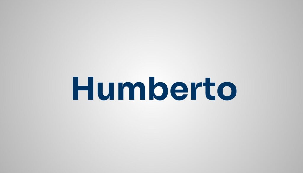 significado do nome Humberto
