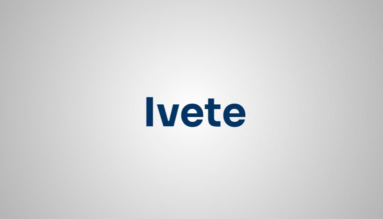 significado do nome Ivete
