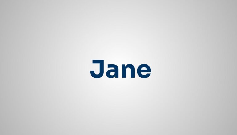 significado do nome Jane