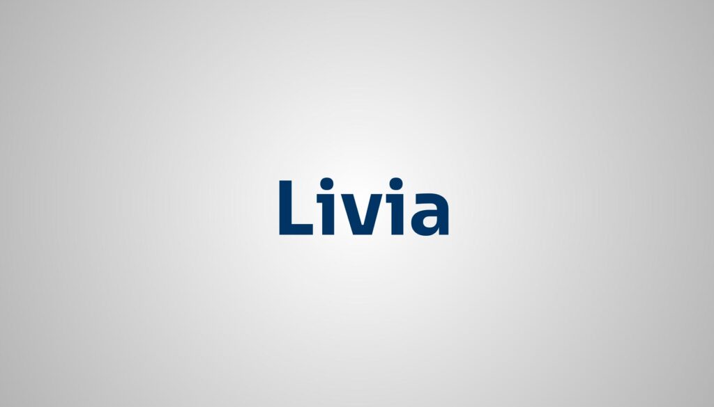 significado do nome Livia