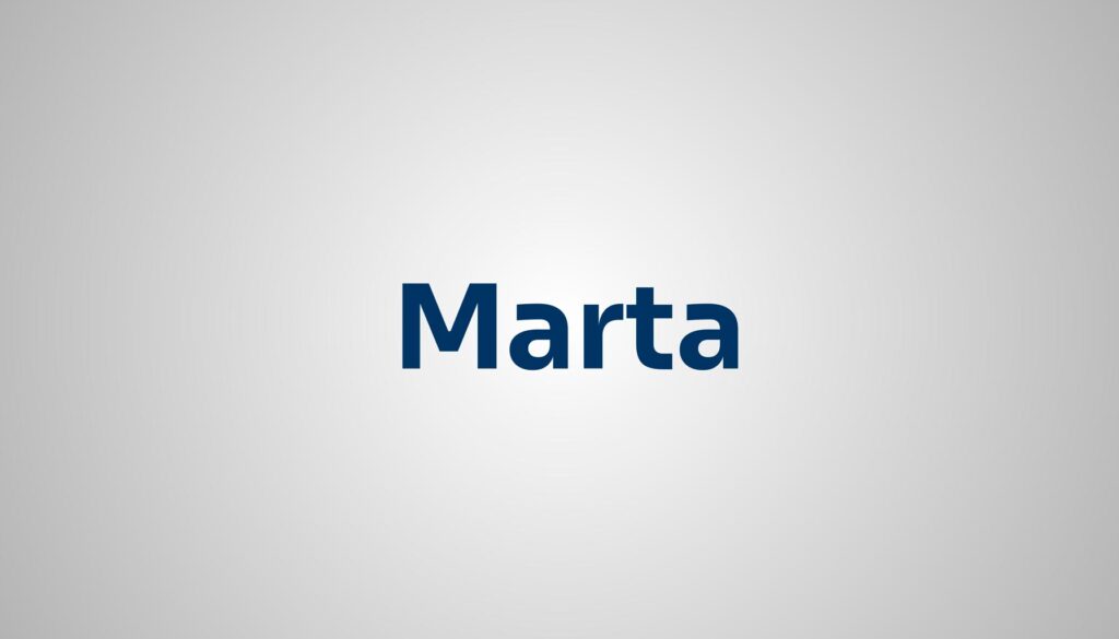 Significado do Nome Marta