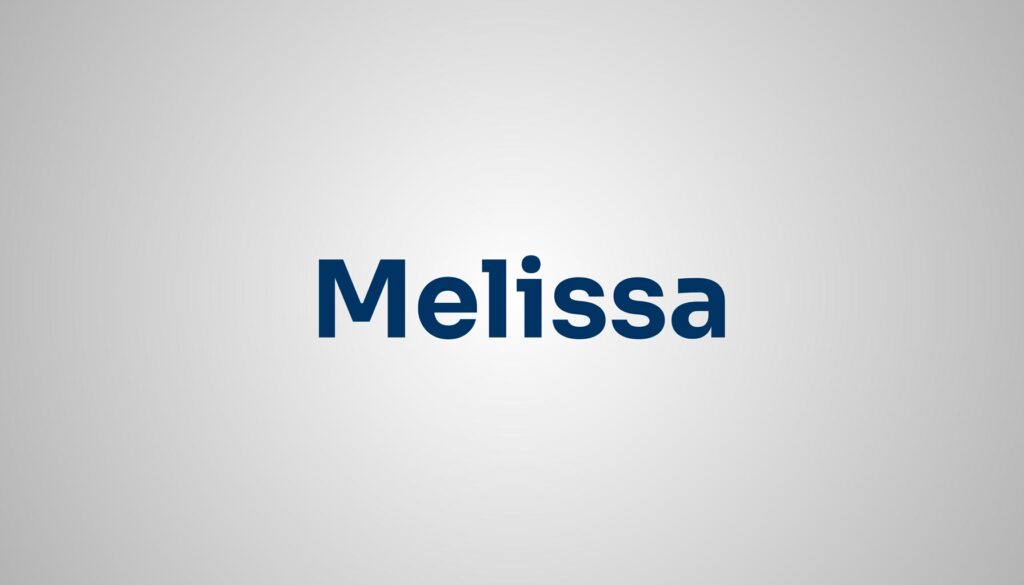significado do nome Melissa