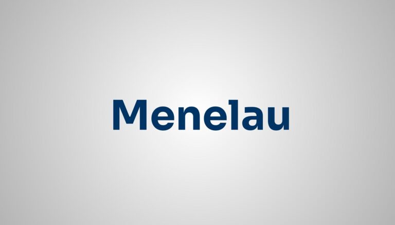 significado do nome Menelau