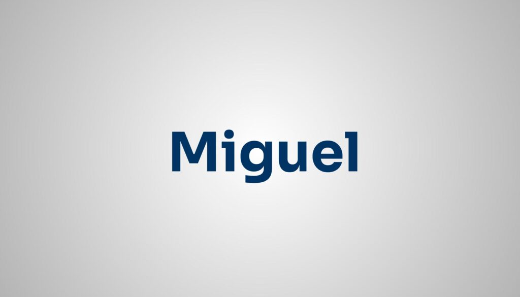 significado do nome Miguel