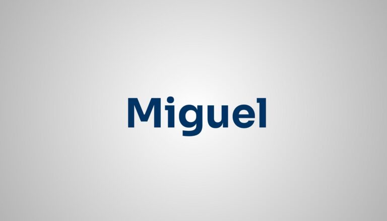 significado do nome Miguel