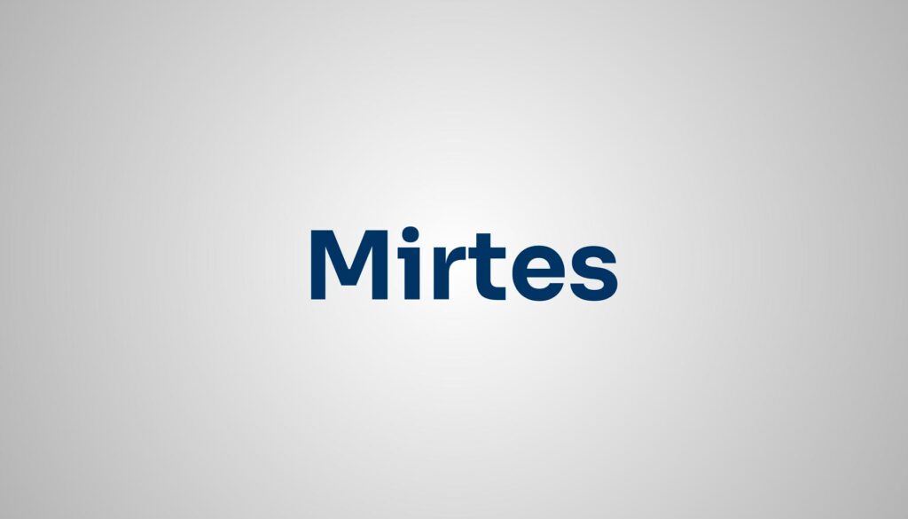 significado do nome Mirtes