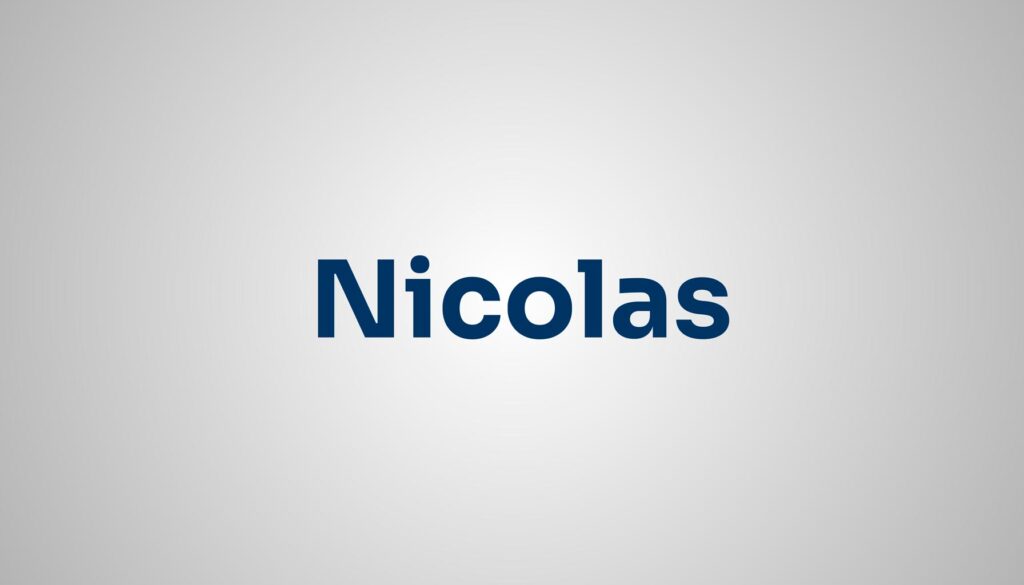 significado do nome Nicolas