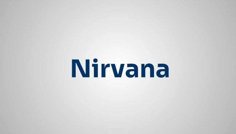 Significado do Nome Nirvana