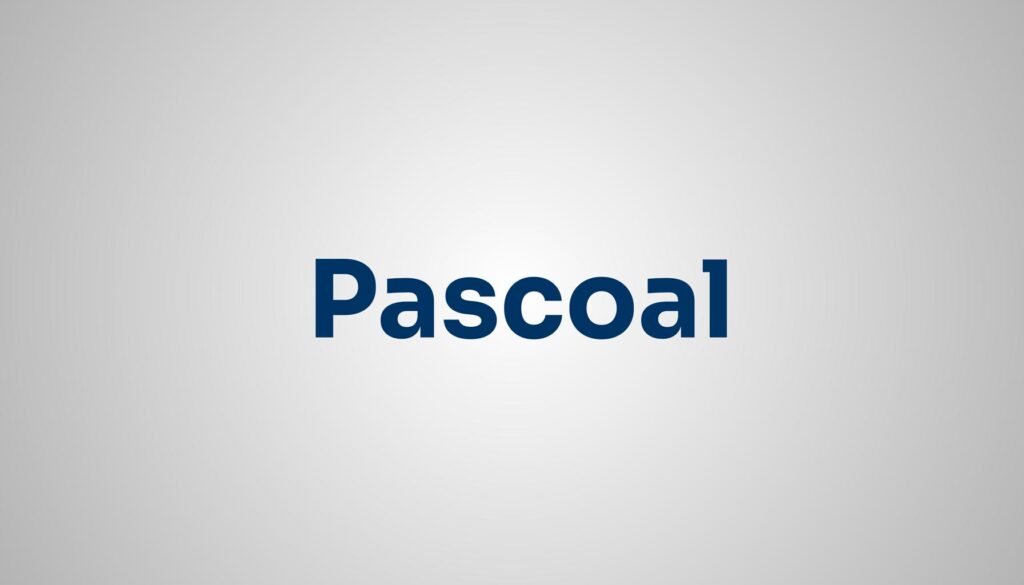 Significado do Nome Pascoal