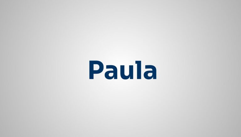 significado do nome Paula