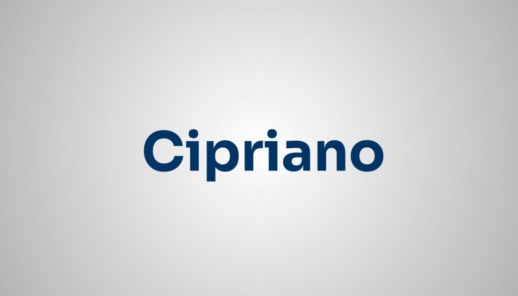 significado do nome Cipriano