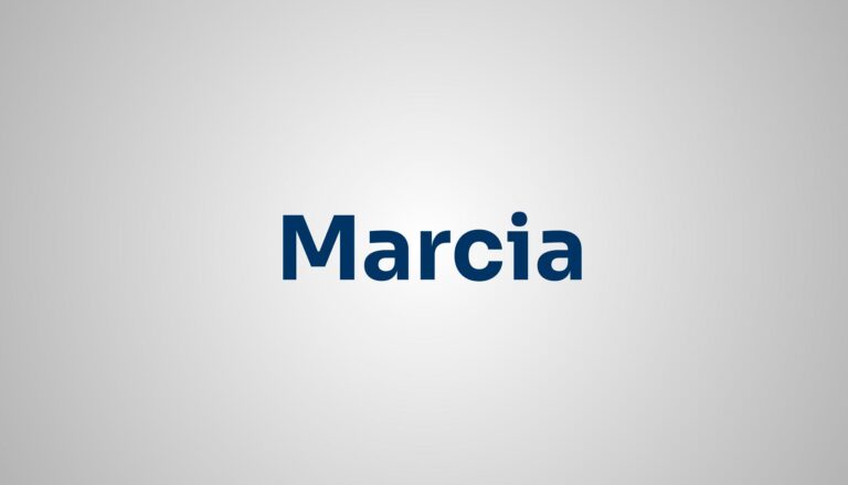 Significado do Nome Marcia