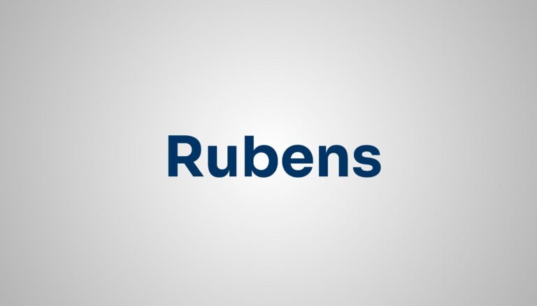 significado do nome Rubens