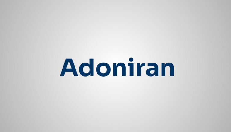 Significado do Nome Adoniran