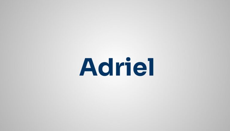 significado do nome Adriel