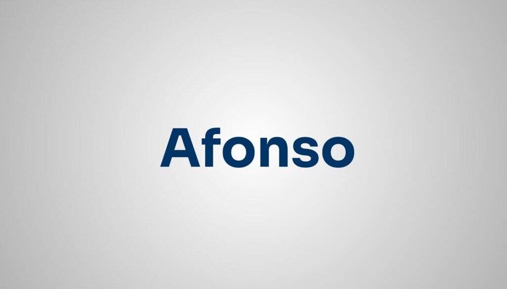 Significado do Nome Afonso