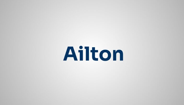 significado do nome Ailton