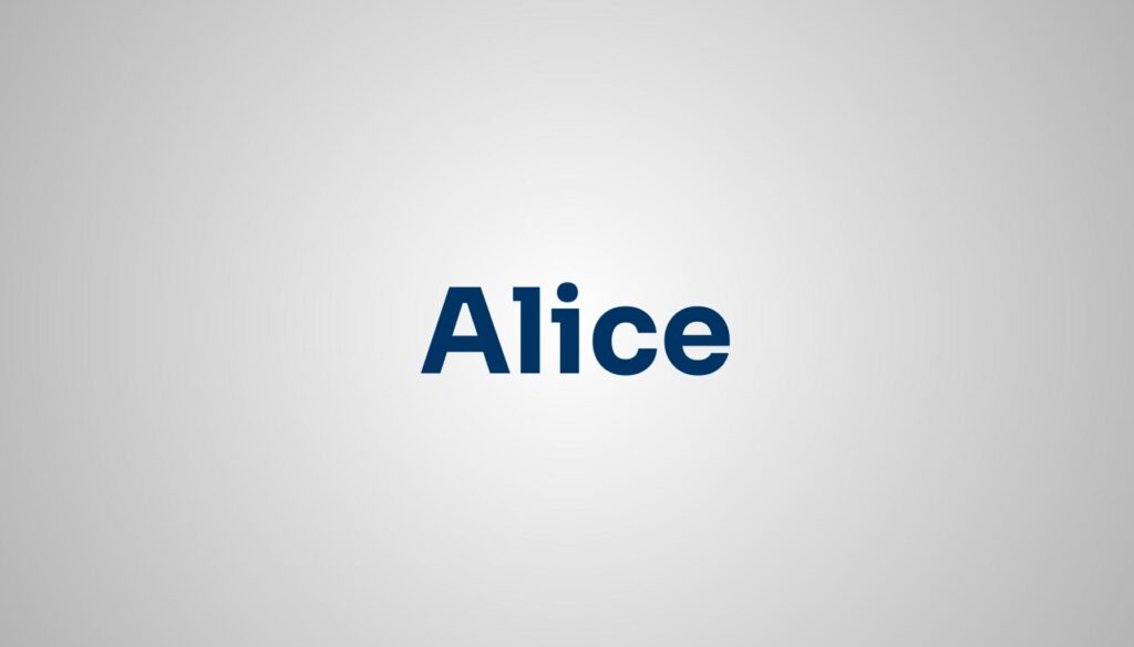 Significado do Nome Alice
