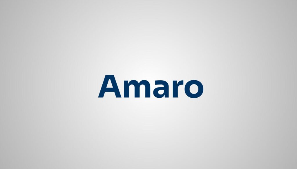 Significado do Nome Amaro