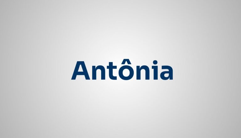 significado do nome Antônia