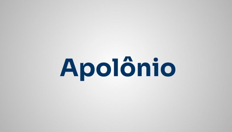 significado do nome Apolônio