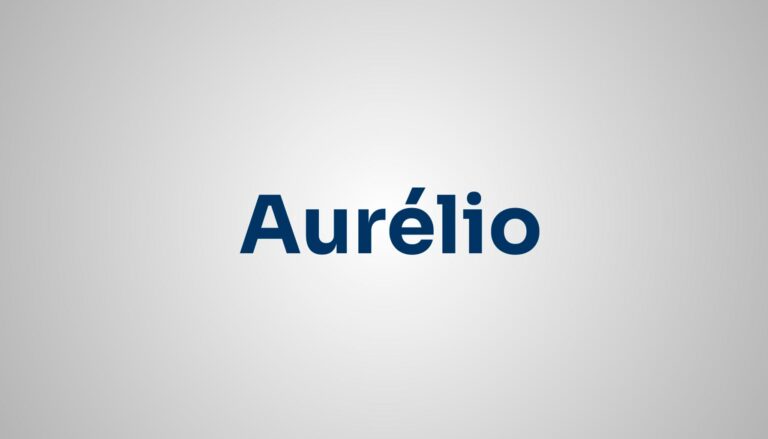significado do nome Aurélio
