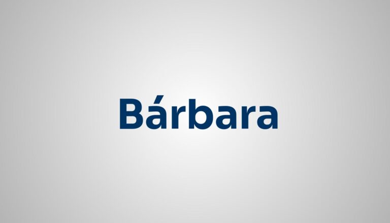 significado do nome Bárbara