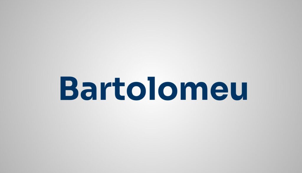 significado do nome Bartolomeu