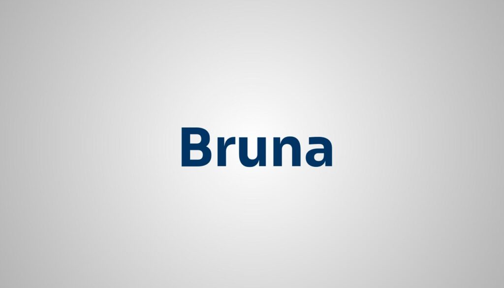 significado do nome Bruna