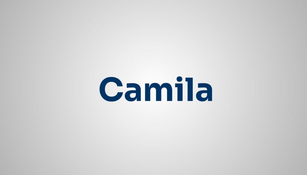 significado do nome Camila