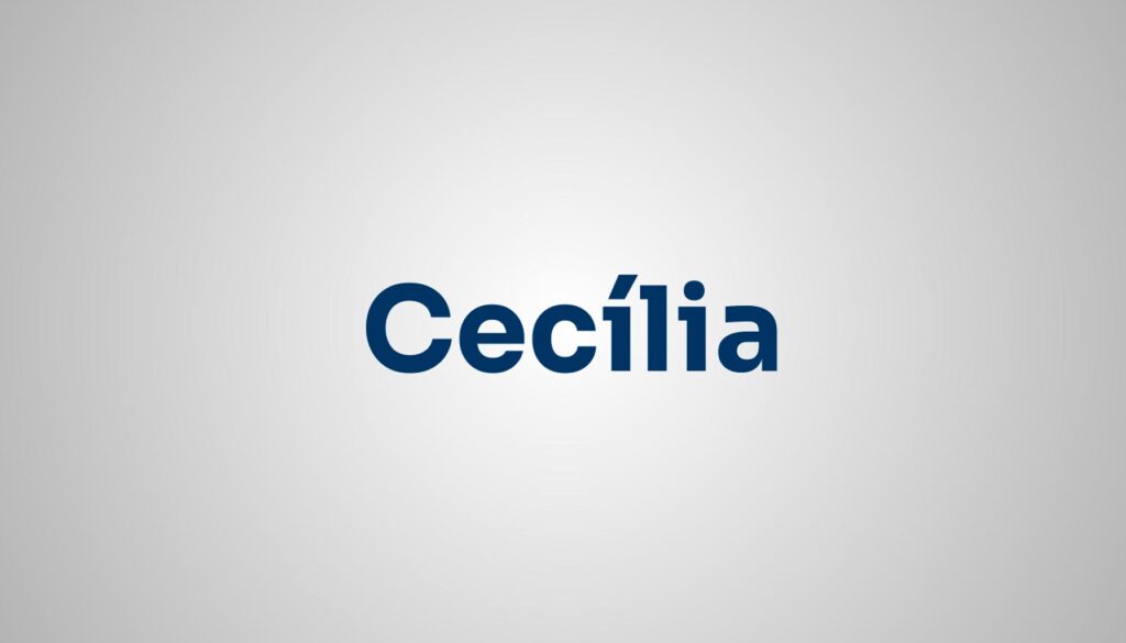 significado do nome Cecília
