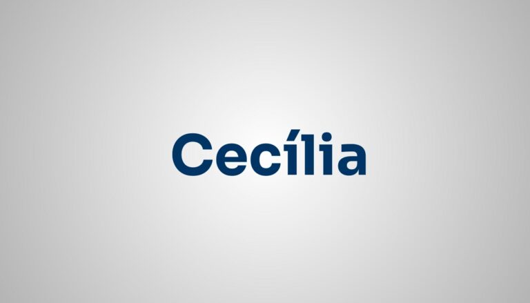 significado do nome Cecília