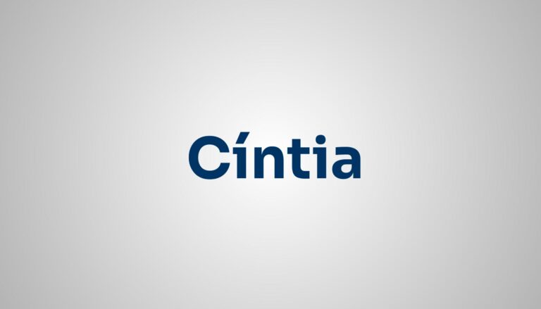 significado do nome Cíntia