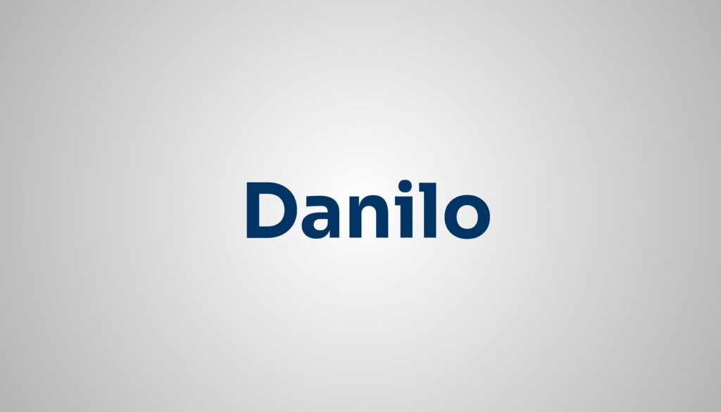 significado do nome Danilo