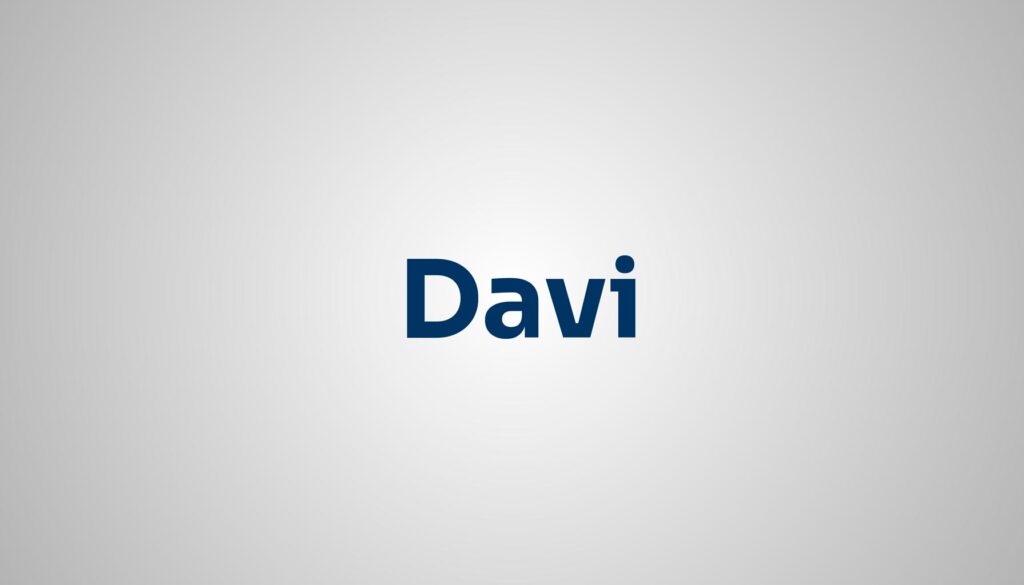 significado do nome Davi