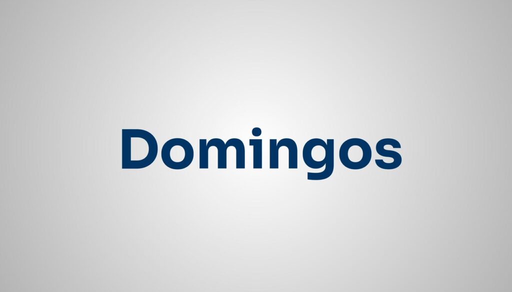 significado do nome Domingos