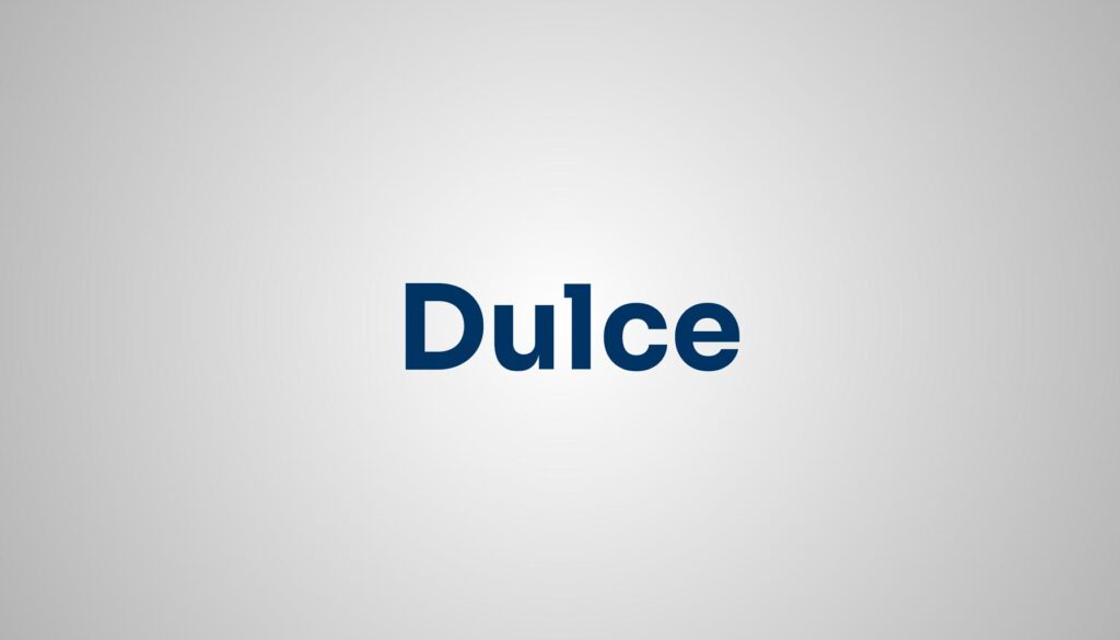 significado do nome Dulce