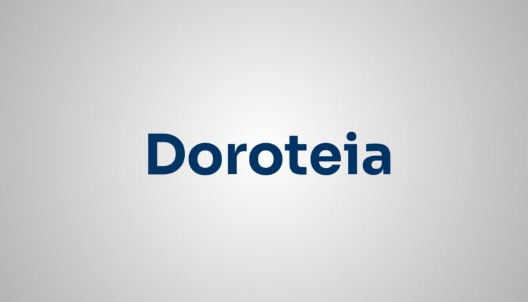 significado do nome Doroteia