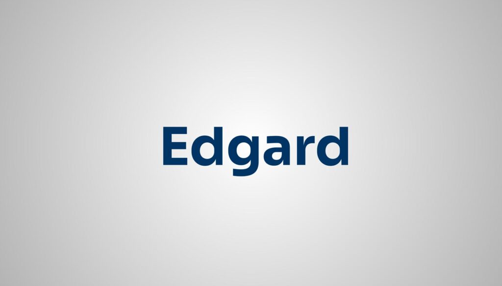 significado do nome Edgard