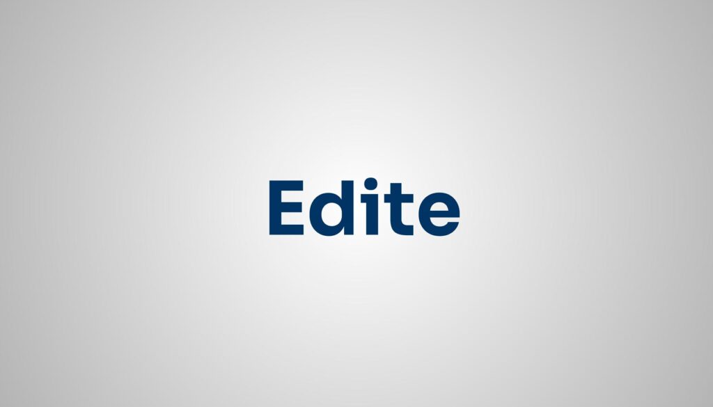significado do nome Edite