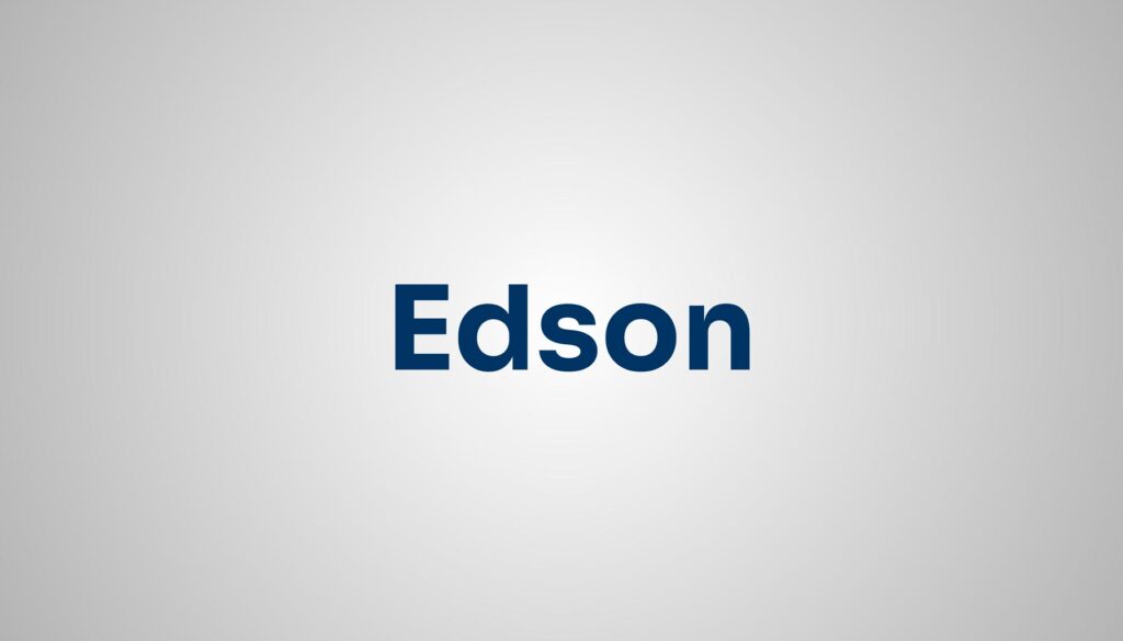 significado do nome Edson