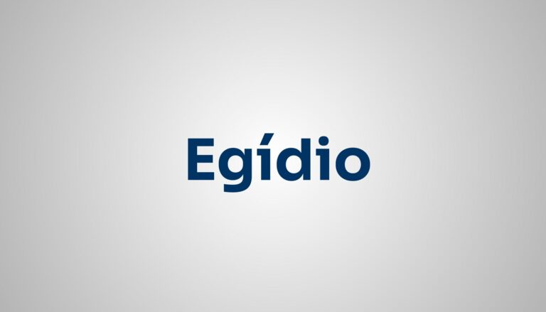 significado do nome Egídio