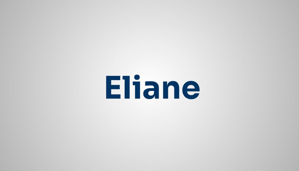 significado do nome Eliane