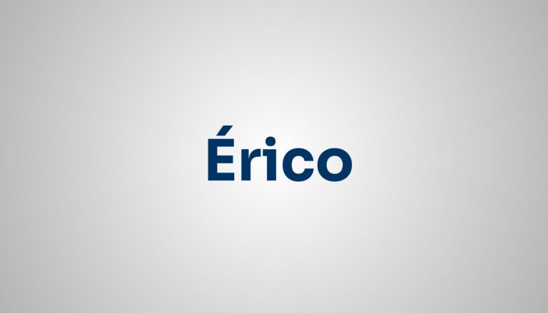 significado do nome Érico